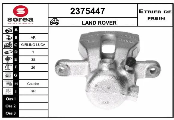 Brake Caliper (2375447)