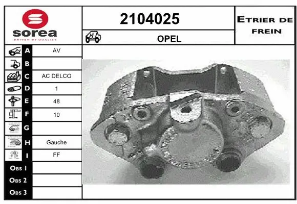 Brake Caliper (2104025)