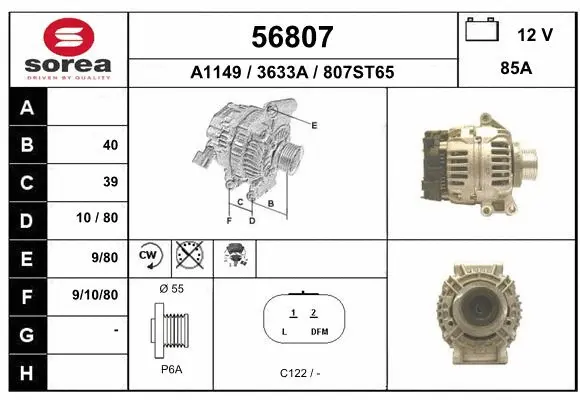 Alternator (56807)