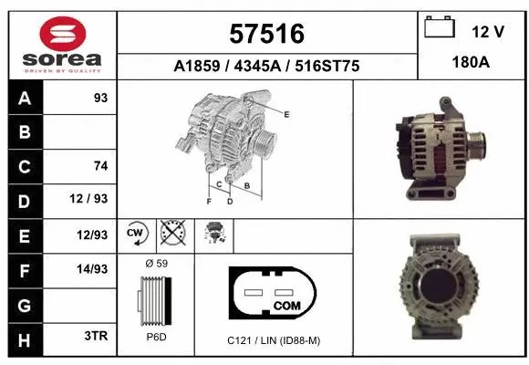 Alternator (57516)
