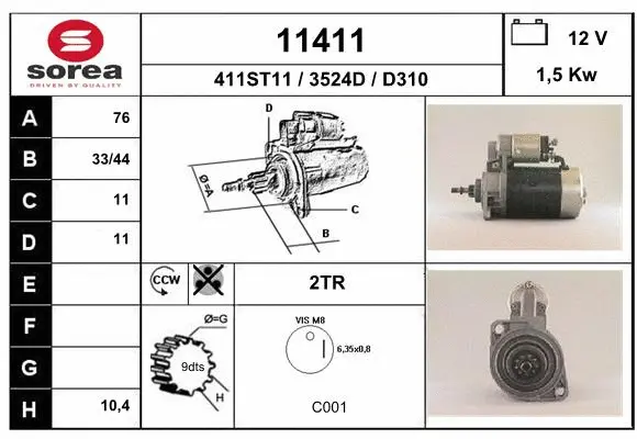Starter (11411)
