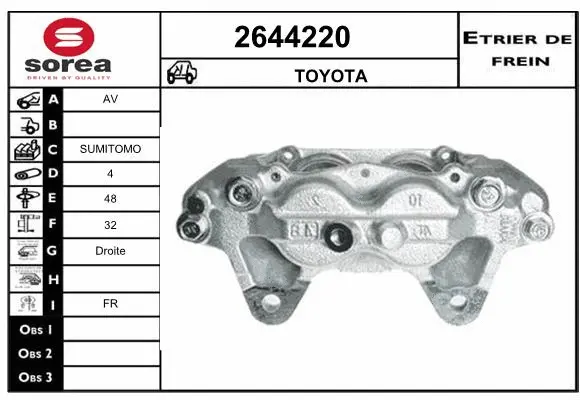 Brake Caliper (2644220)