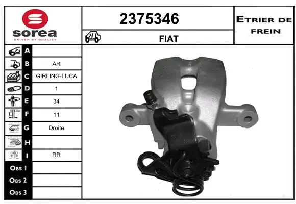 Brake Caliper (2375346)
