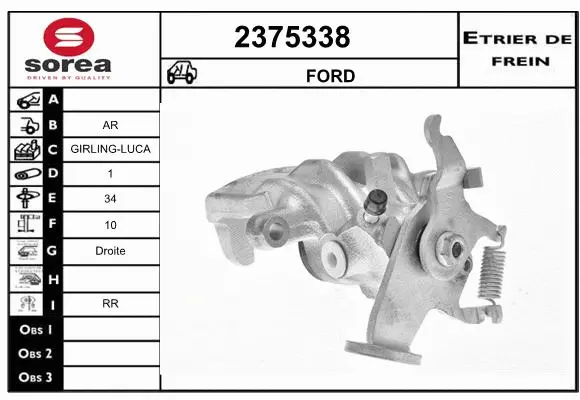 Brake Caliper (2375338)