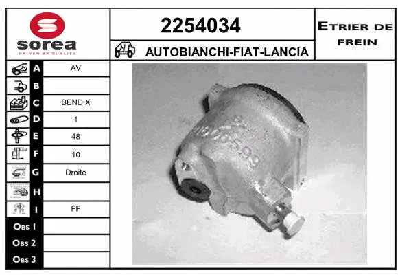 Brake Caliper (2254034)