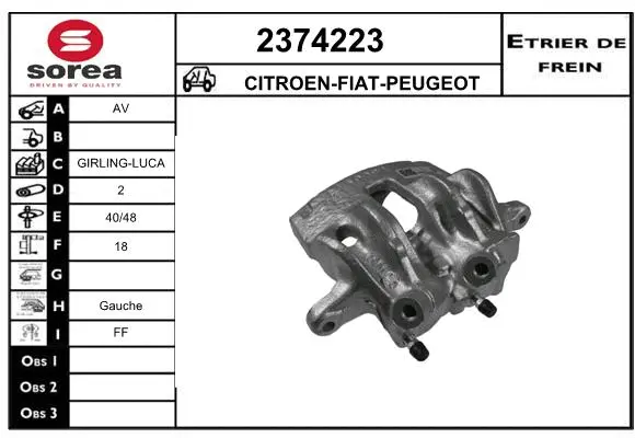 Brake Caliper (2374223)