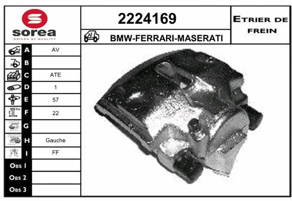 Brake Caliper (2224169)