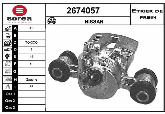 Brake Caliper (2674057)