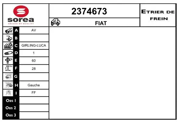 Brake Caliper (2374673)
