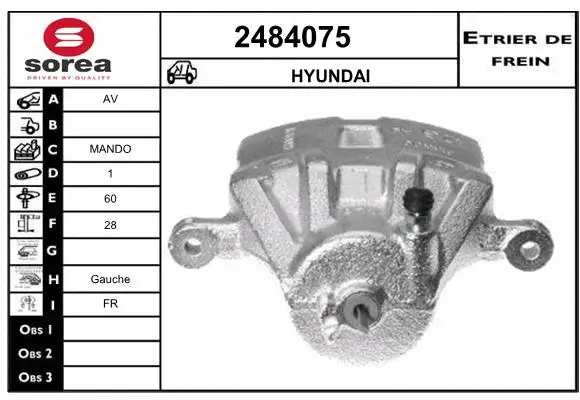 Brake Caliper (2484075)