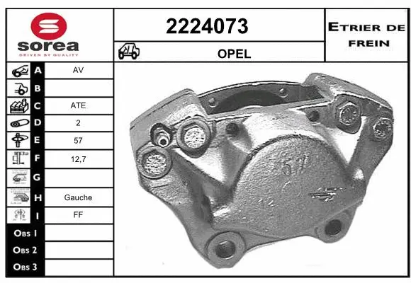 Brake Caliper (2224073)