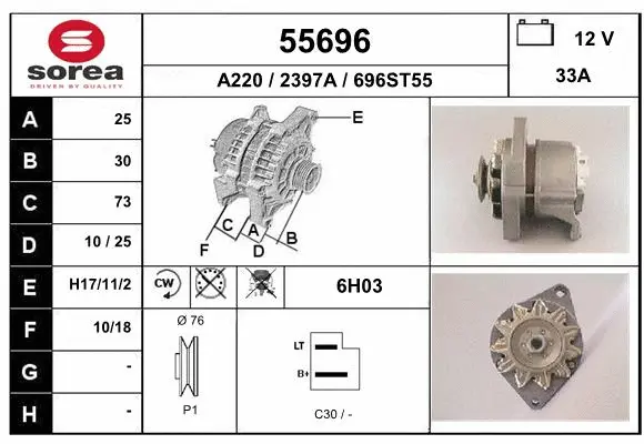 Alternator (55696)