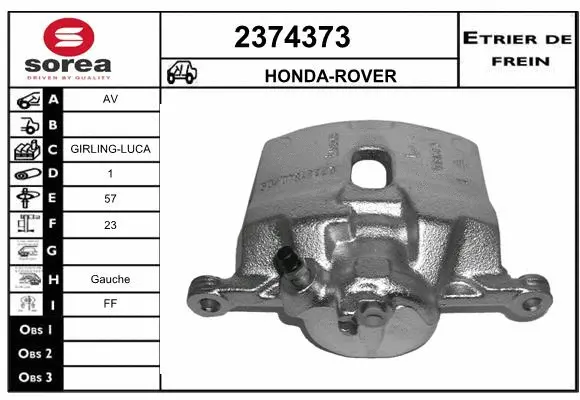 Brake Caliper (2374373)