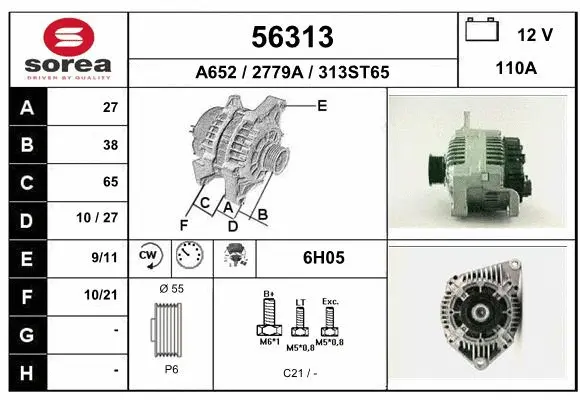 Alternator (56313)