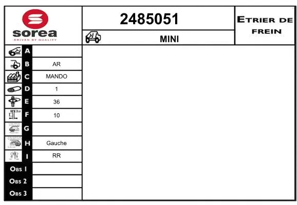 Brake Caliper (2485051)