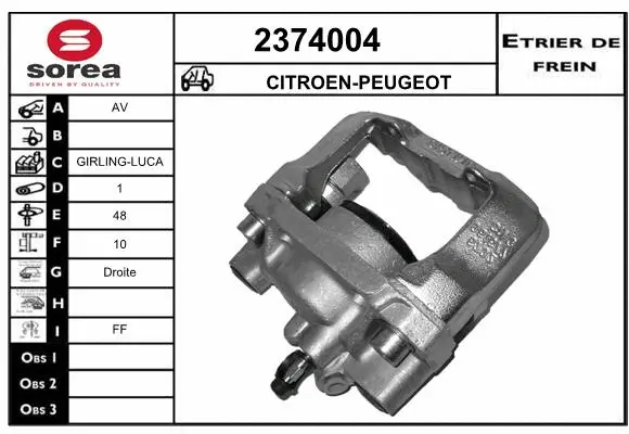 Brake Caliper (2374004)