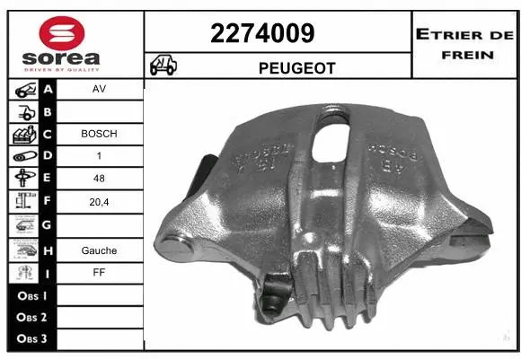 Brake Caliper (2274009)
