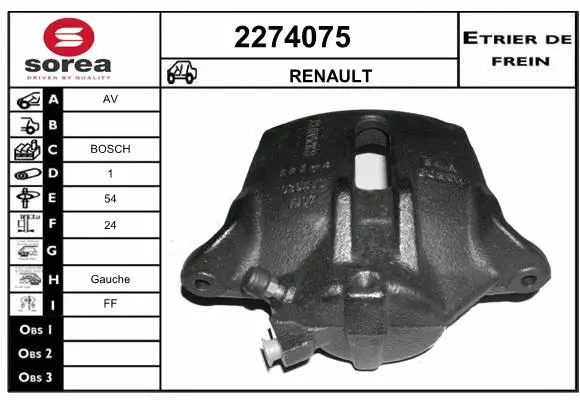 Brake Caliper (2274075)
