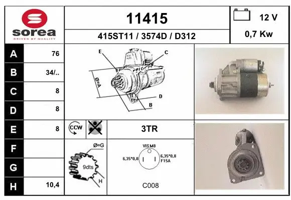 Starter (11415)