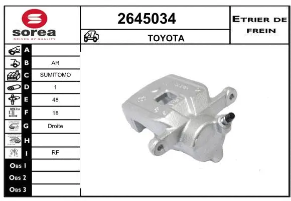 Brake Caliper (2645034)