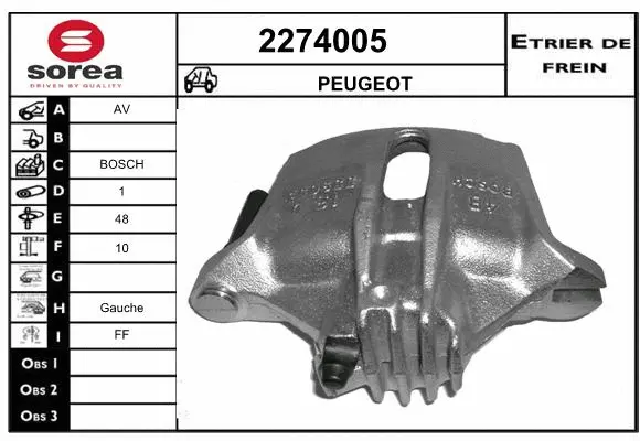 Brake Caliper (2274005)