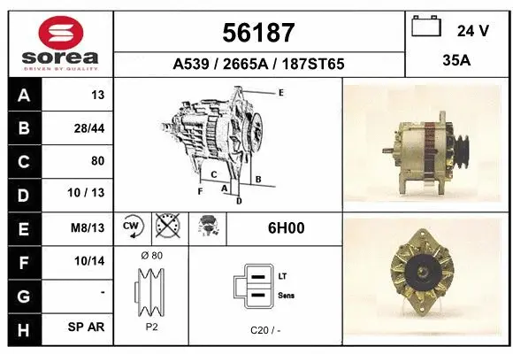 Alternator (56187)
