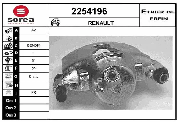 Brake Caliper (2254196)