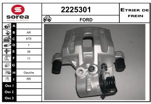 Brake Caliper (2225301)