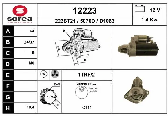 Starter (12223)