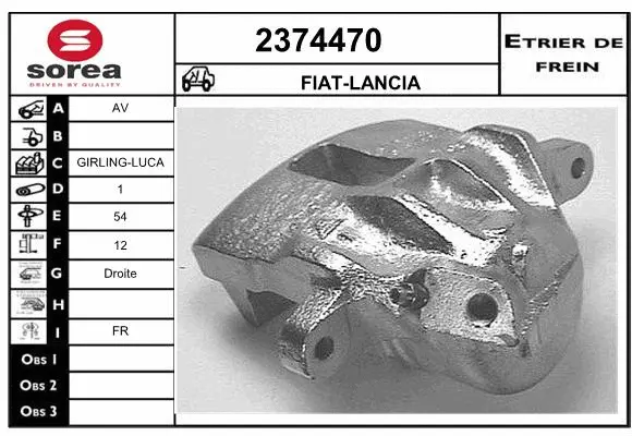 Brake Caliper (2374470)