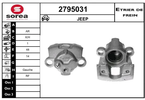 Brake Caliper (2795031)