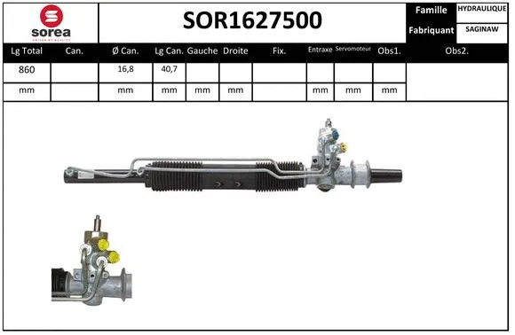 Steering Gear (SOR1627500)