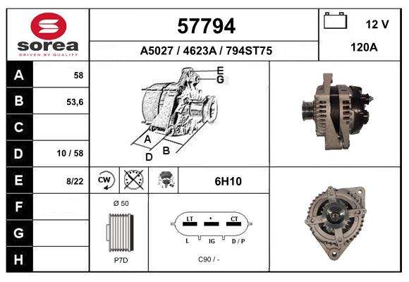 Alternator (57794)