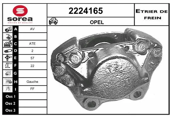 Brake Caliper (2224165)