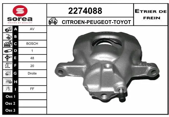 Brake Caliper (2274088)
