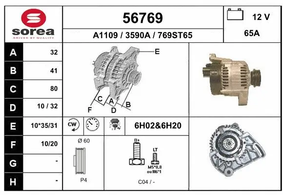 Alternator (56769)