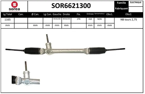 Steering Gear (SOR6621300)