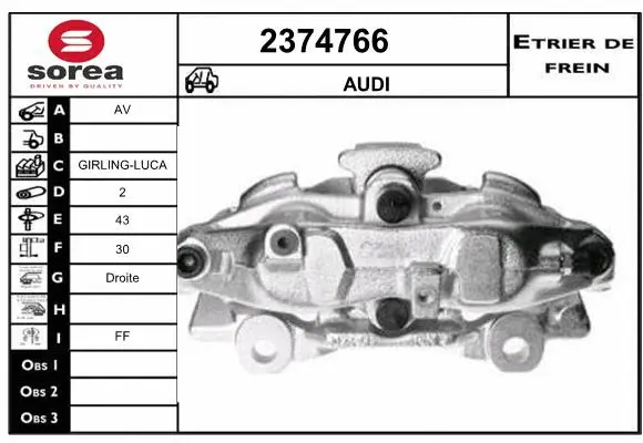 Brake Caliper (2374766)