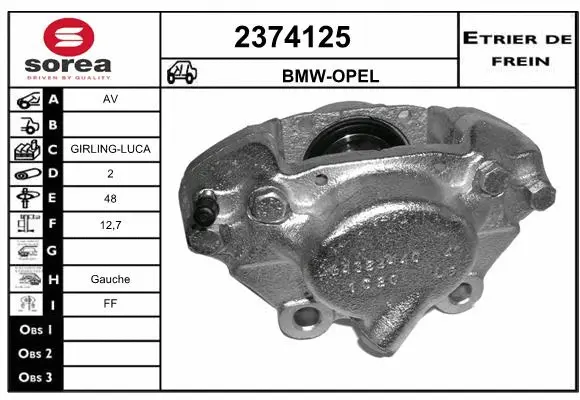 Brake Caliper (2374125)