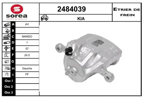 Brake Caliper (2484039)