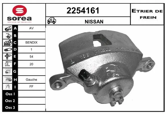 Brake Caliper (2254161)