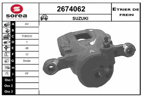Brake Caliper (2674062)
