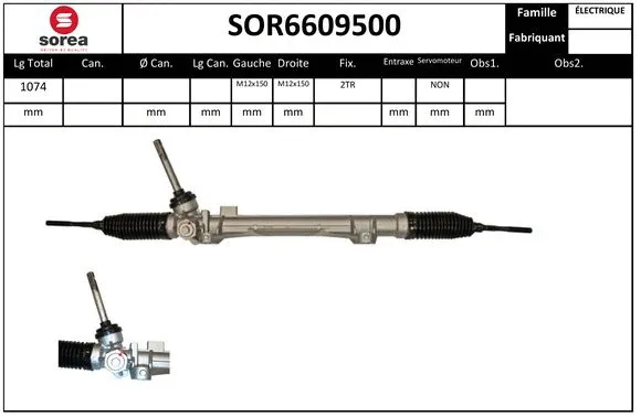 Steering Gear (SOR6609500)