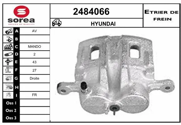 Brake Caliper (2484066)