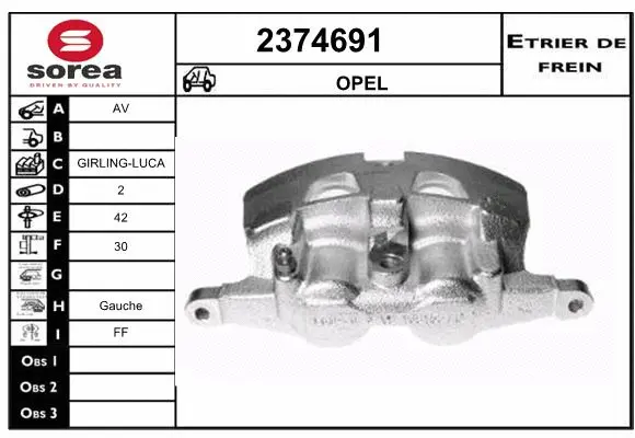 Brake Caliper (2374691)