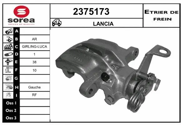 Brake Caliper (2375173)