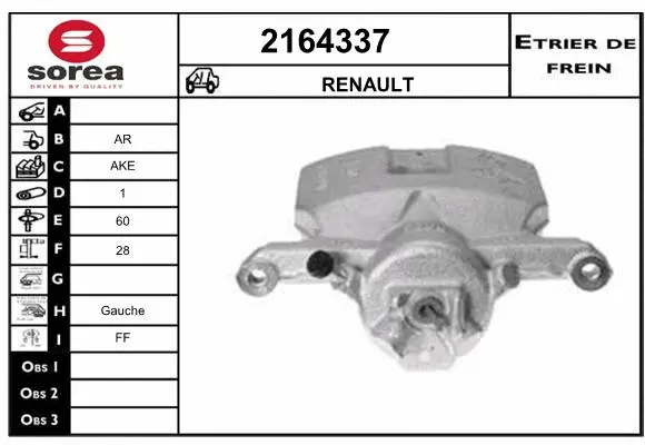Brake Caliper (2164337)