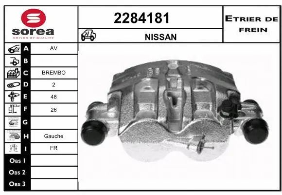Brake Caliper (2284181)