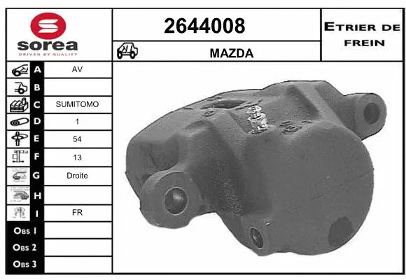 Brake Caliper (2644008)