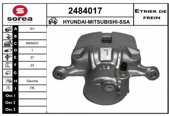 Brake Caliper (2484017)